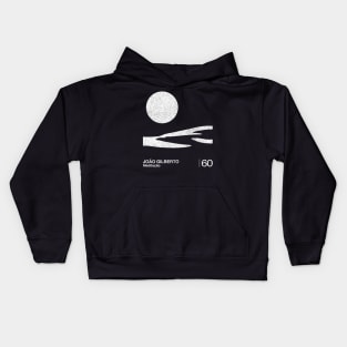 Joao Gilberto / Minimalist Graphic Artwork Design Kids Hoodie